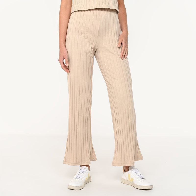 UNIVERSITY CLUB - Pantalón Culotte Mujer Tiro alto University Club