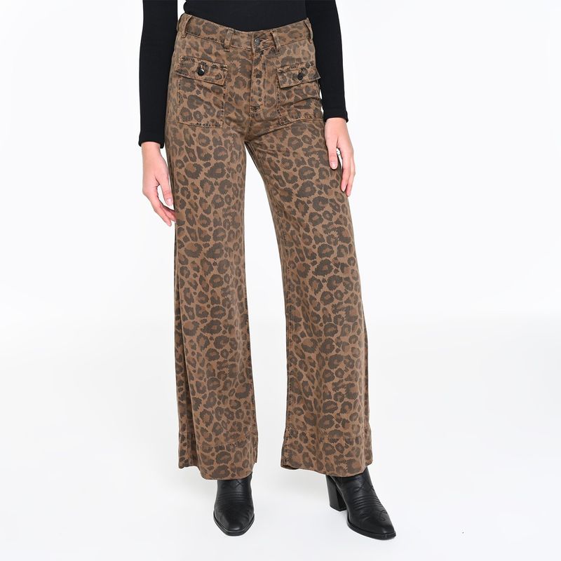 MOSSIMO - Jean Wide leg Mujer Tiro alto Mossimo
