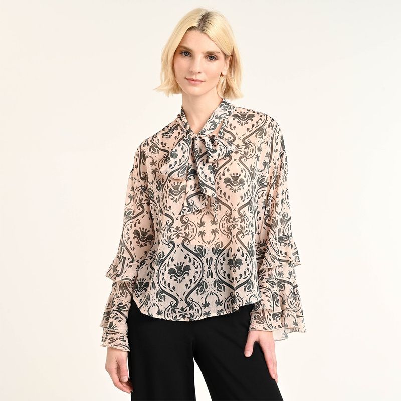 UNIVERSITY CLUB - Blusa Mujer Manga larga University Club