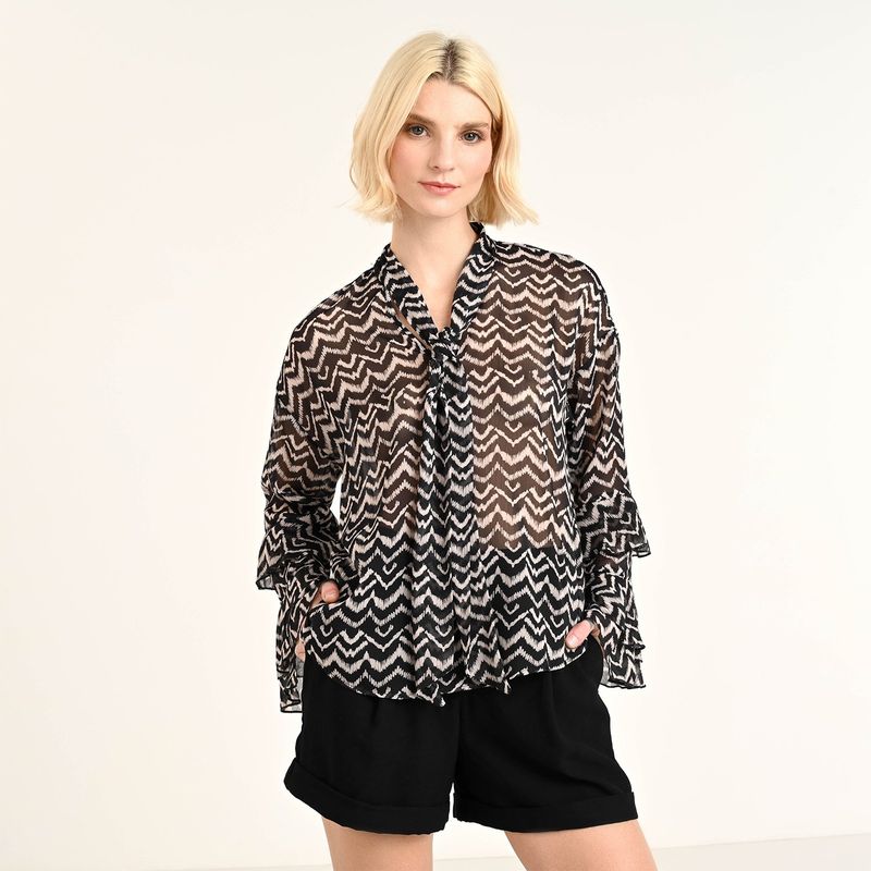 UNIVERSITY CLUB - Blusa Mujer Manga larga University Club