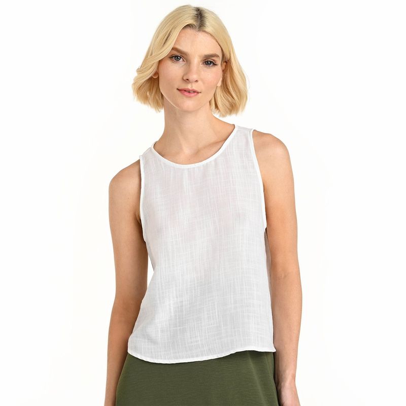 UNIVERSITY CLUB - Camiseta Mujer Sin mangas University Club