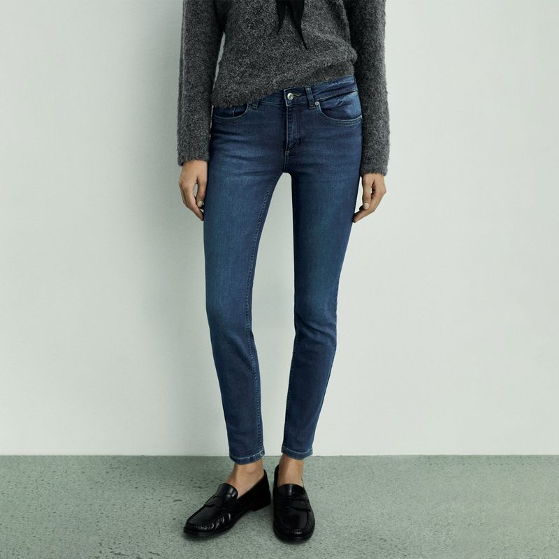 MANGO - Jean Push Up Mujer Tiro bajo MANGO