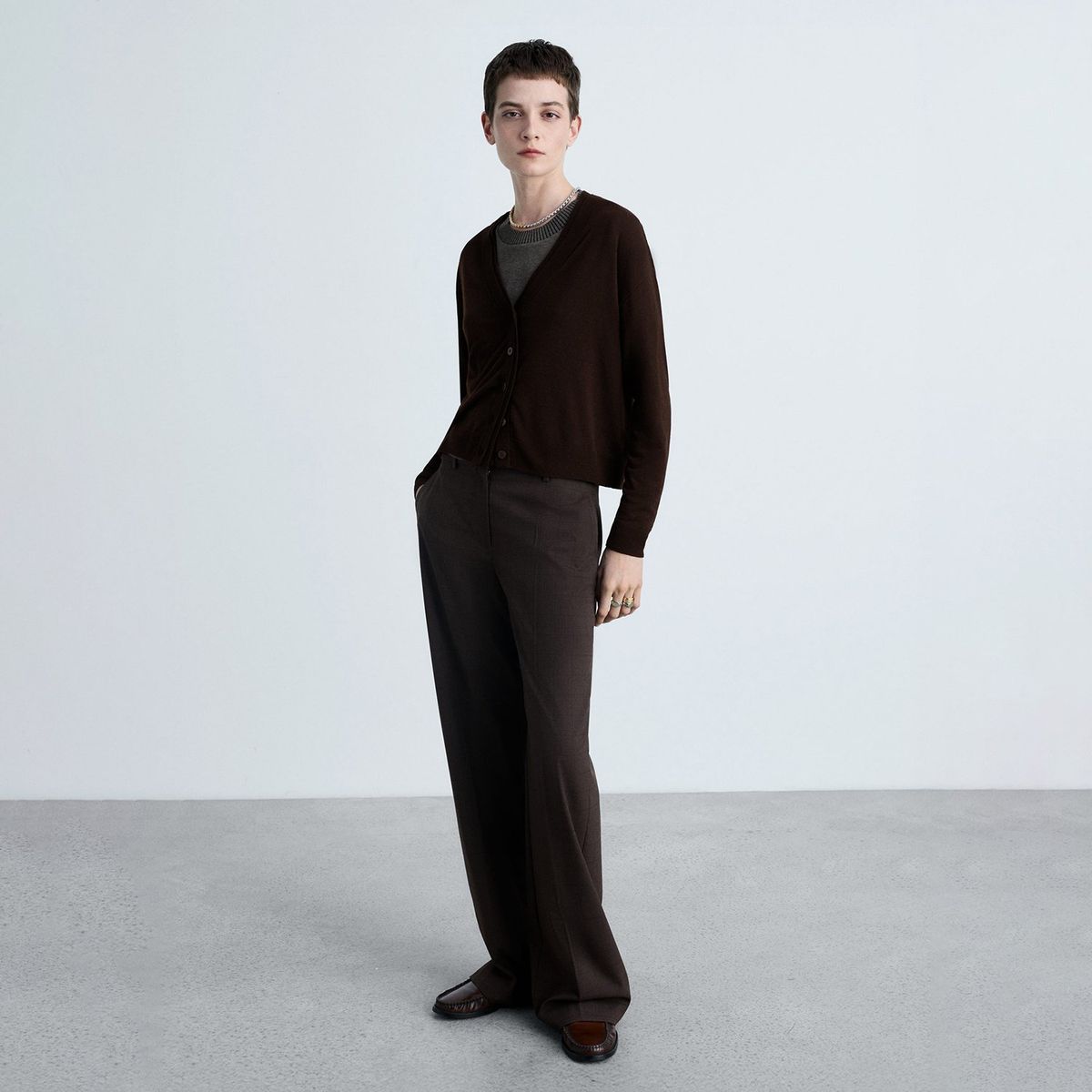 MANGO - Cardigan Mujer Tejido MANGO