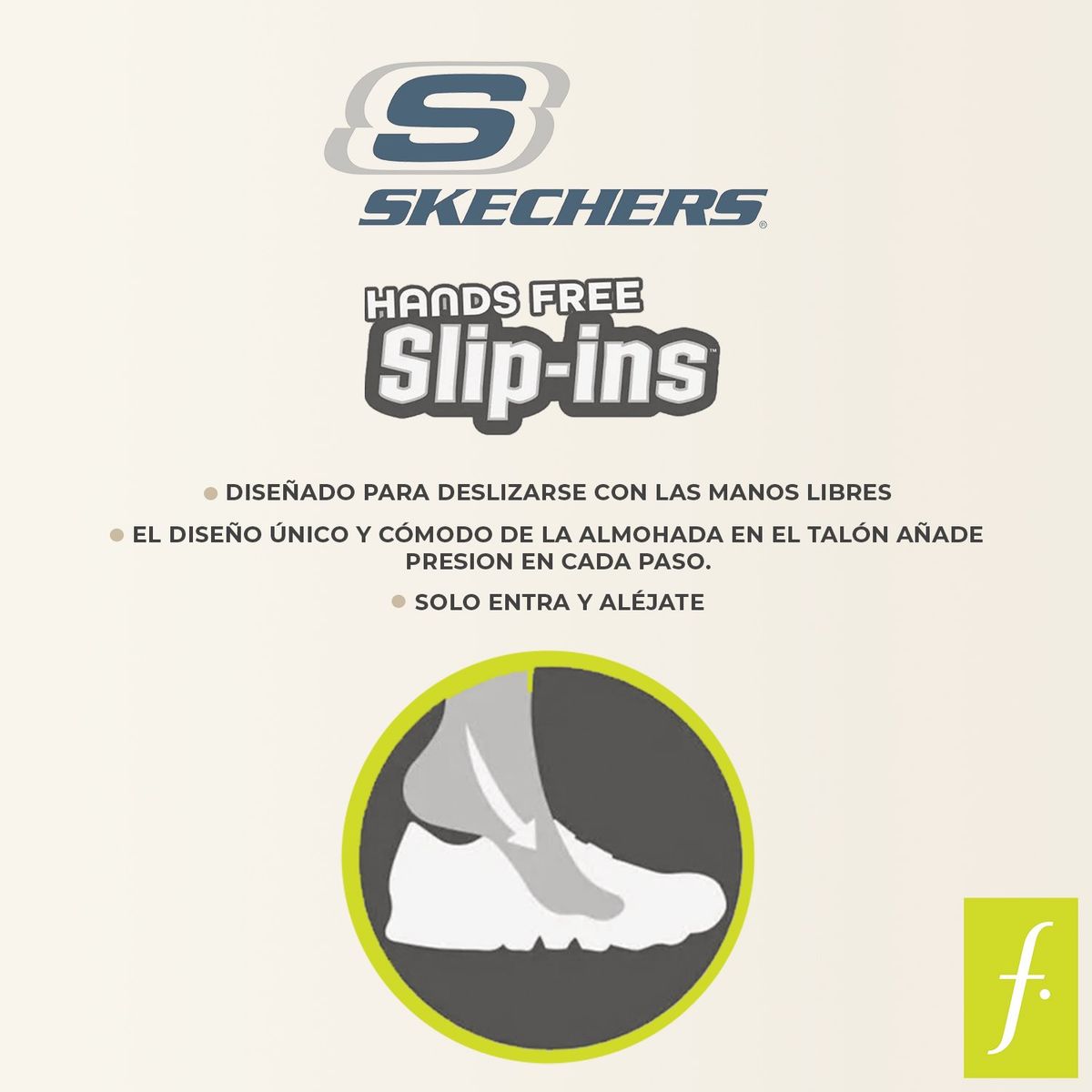 SKECHERS - Tenis Slip Ins Skechers Moda Go Walk Arch Fit 2.0 Mujer 