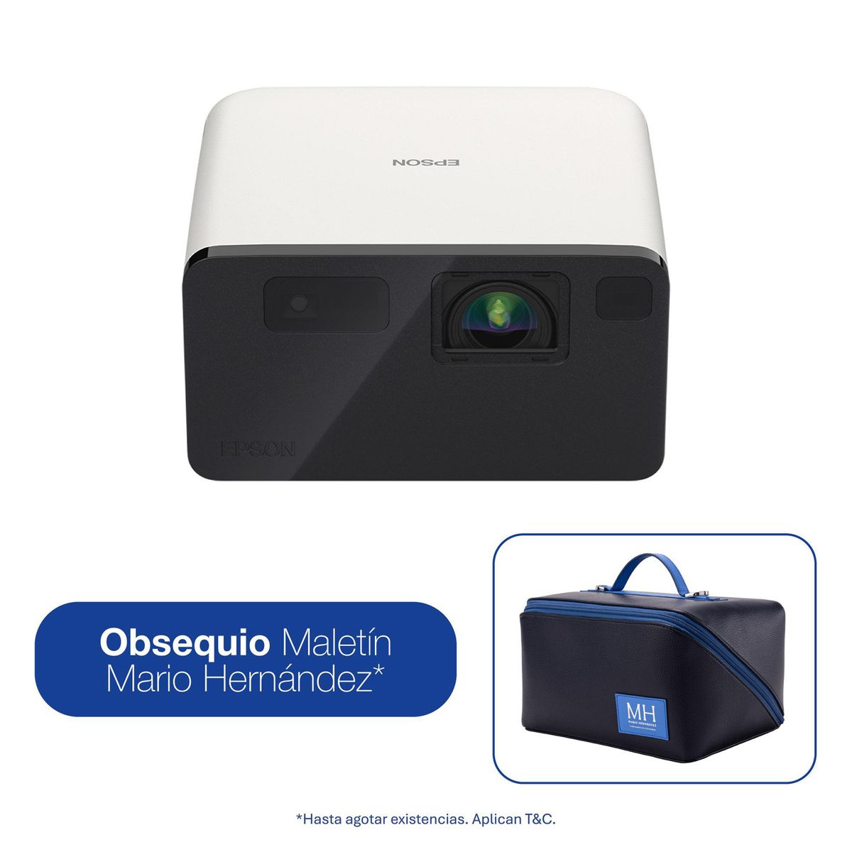 EPSON - Proyector Portátil Epson Epiqvision EF21 con Google TV  