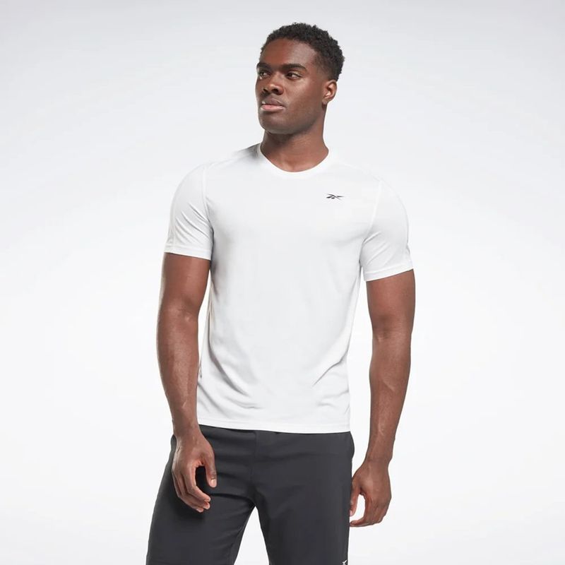 REEBOK - Camiseta deportiva Hombre Reebok Manga corta Training