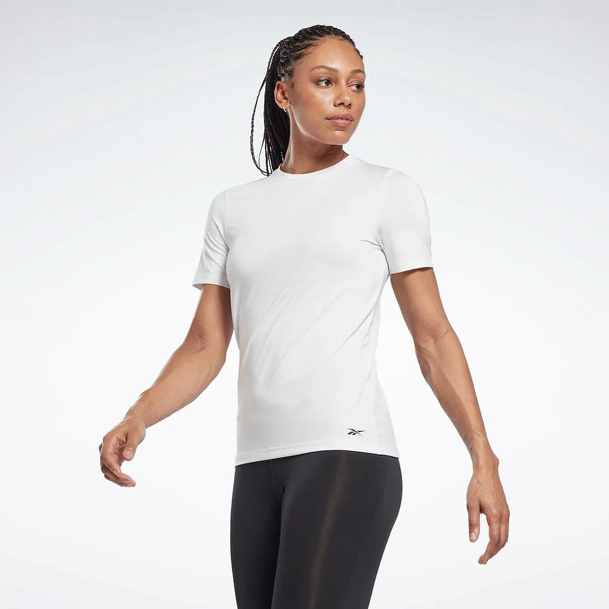 REEBOK - Camiseta Deportiva Mujer Manga corta Reebok Gimnasio y ejercicio 