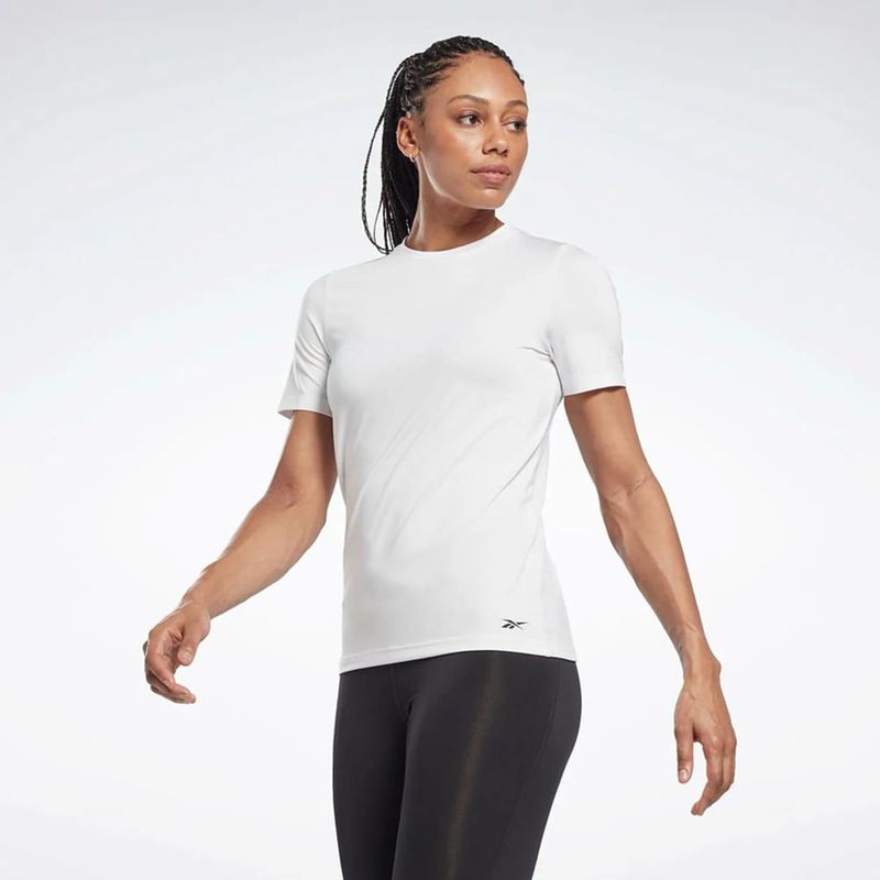 REEBOK - Camiseta deportiva Mujer Reebok Manga corta Training