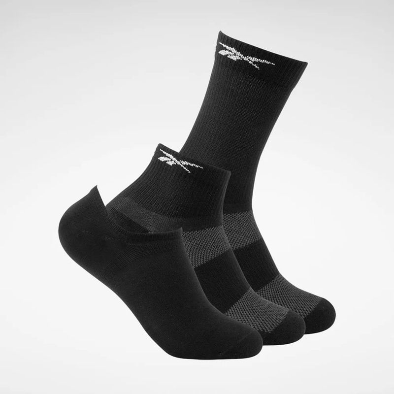 REEBOK - Pack de 3 medias Unisex adulto Medio Reebok