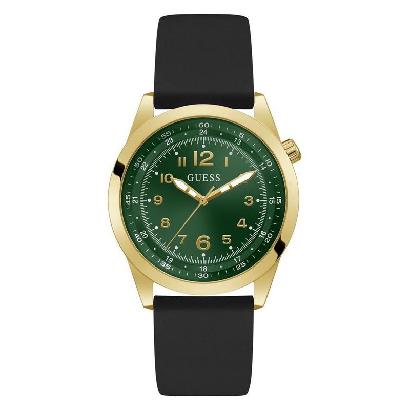 GUESS - Reloj Guess Hombre MAX. Reloj Silicona Negro GW0494G4