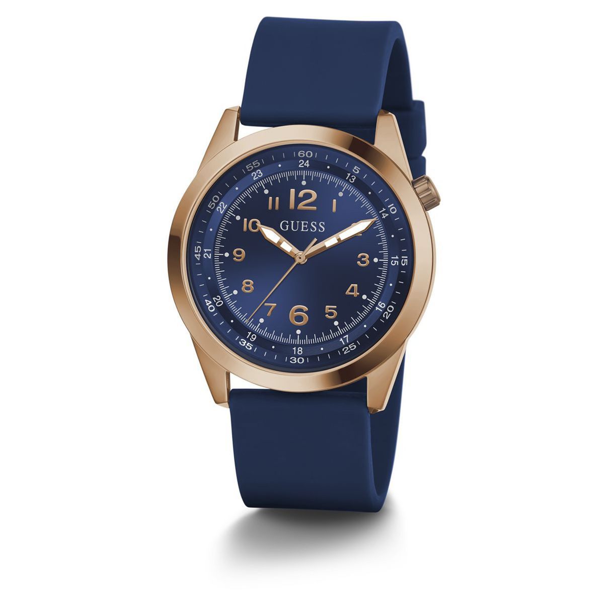 GUESS - Reloj Guess Hombre MAX. Reloj Silicona Azul GW0494G5