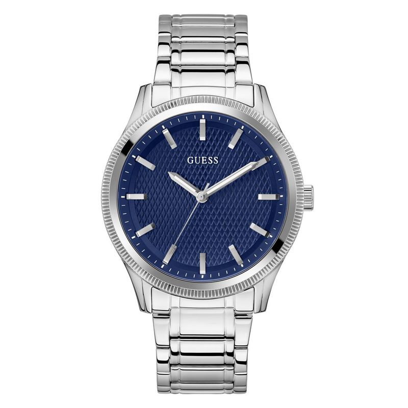 GUESS - Reloj Guess Hombre DEX. Reloj Acero Inoxidable Plateado GW0626G1