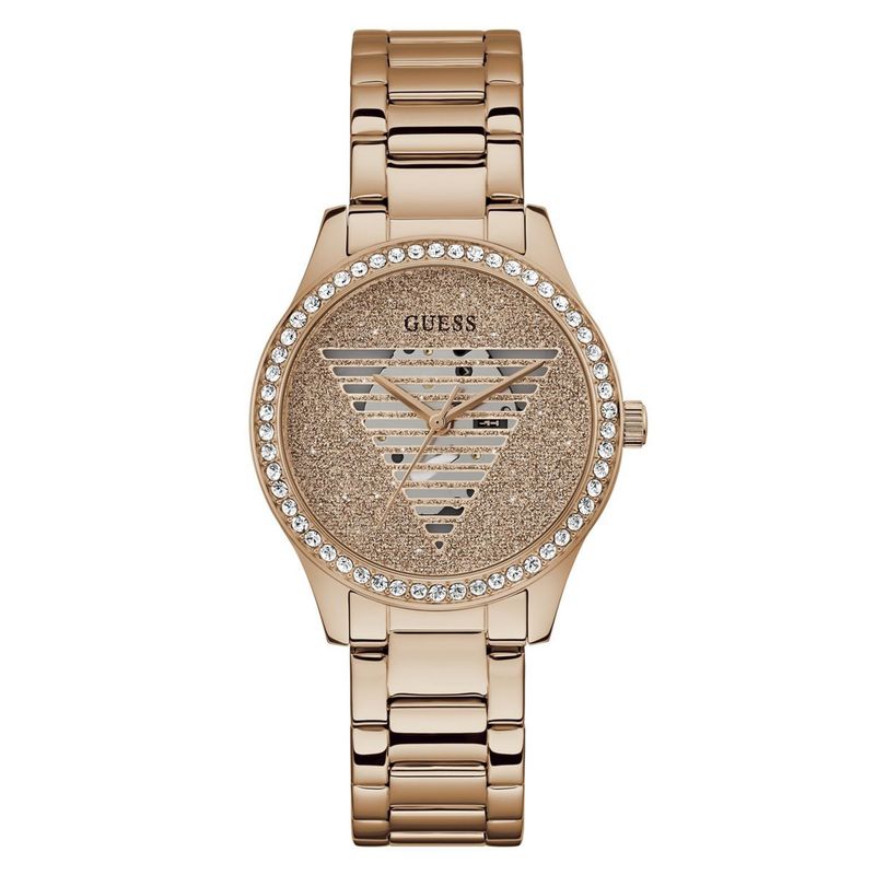 GUESS - Reloj Guess Mujer LADY IDOL. Reloj Acero Inoxidable Oro Rosa GW0605L3