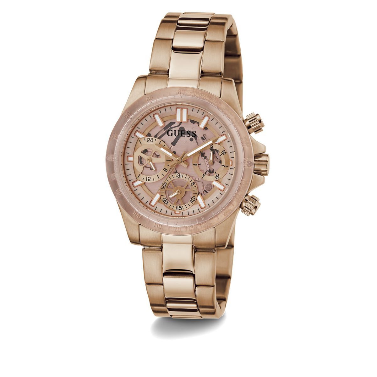 GUESS - Reloj Guess Mujer MIRAGE. Reloj Acero Inoxidable Oro Rosa GW0557L2