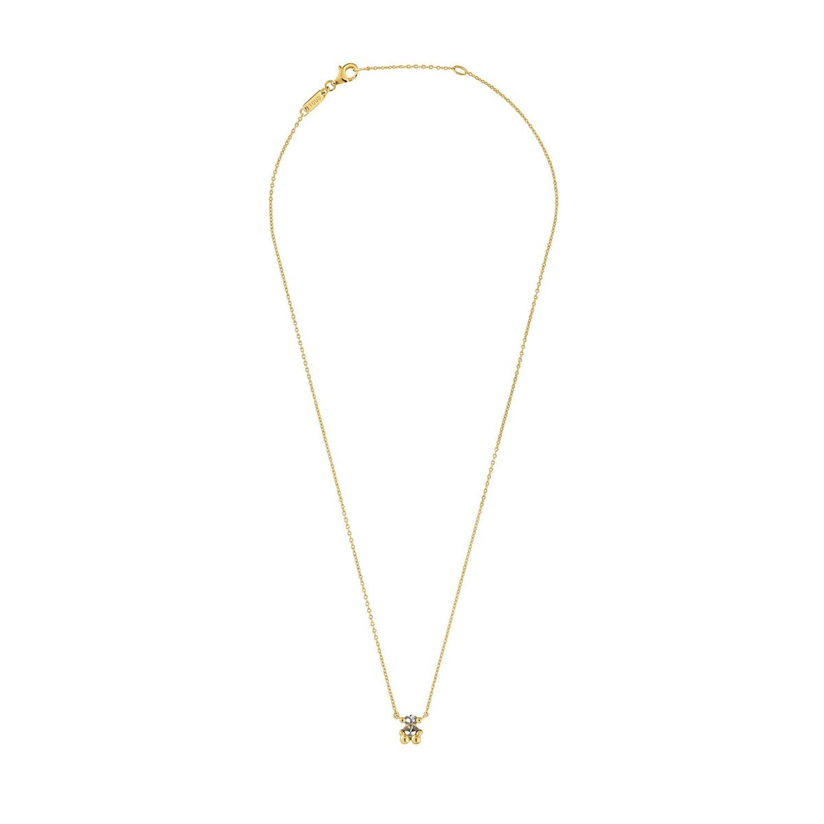 TOUS - Pulsera motivos oso de plata y zafiros lila creados en laboratorio Color Bear LGG