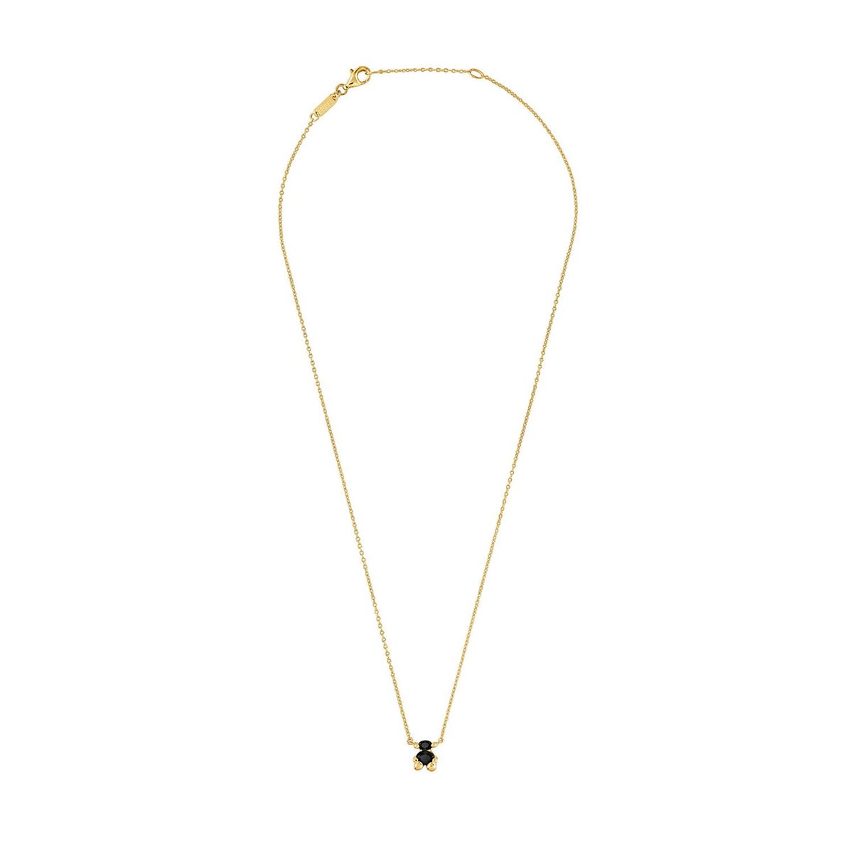 TOUS - Pulsera esclava de plata y zafiro lila creado en laboratorio TOUS Color Lab