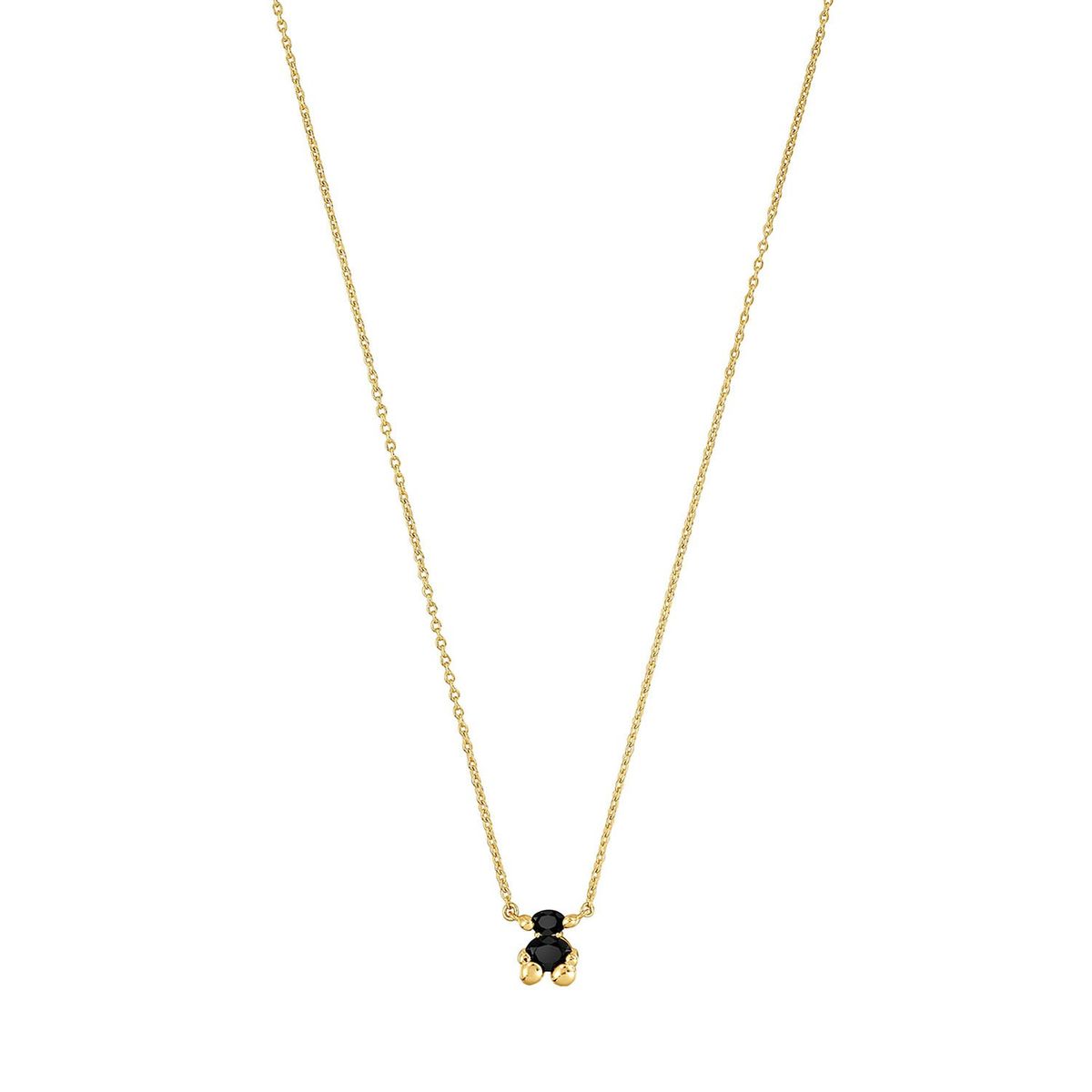 TOUS - Pulsera esclava de plata y zafiro lila creado en laboratorio TOUS Color Lab