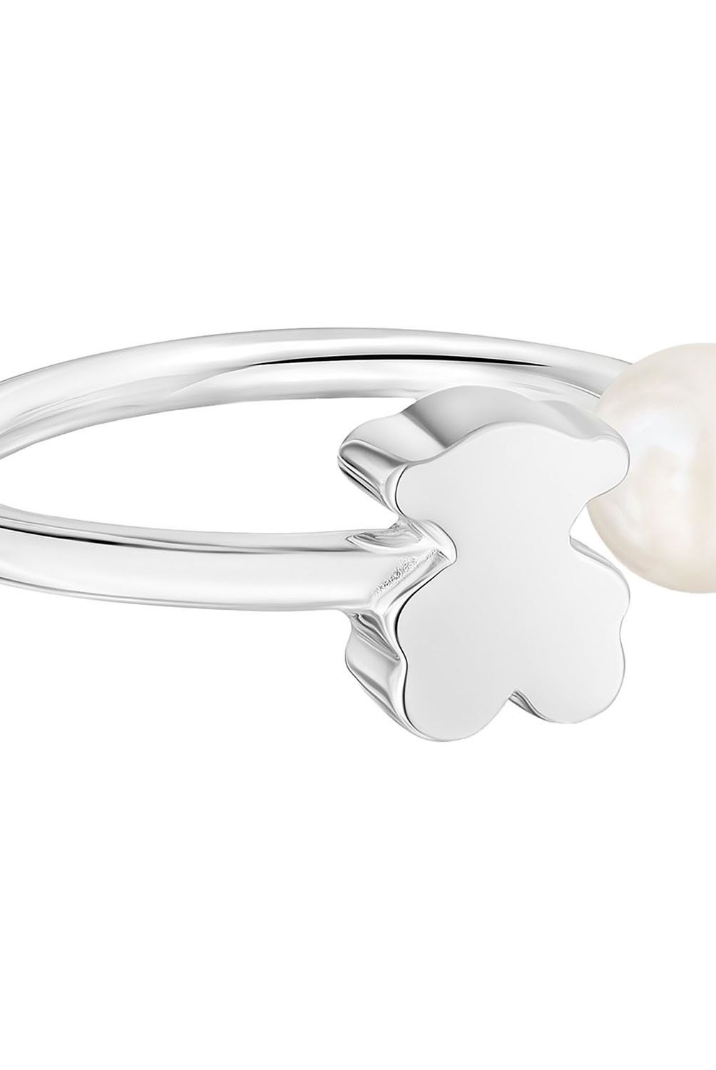 TOUS - Anillo abierto de plata con perla cultivada Sweet Dolls