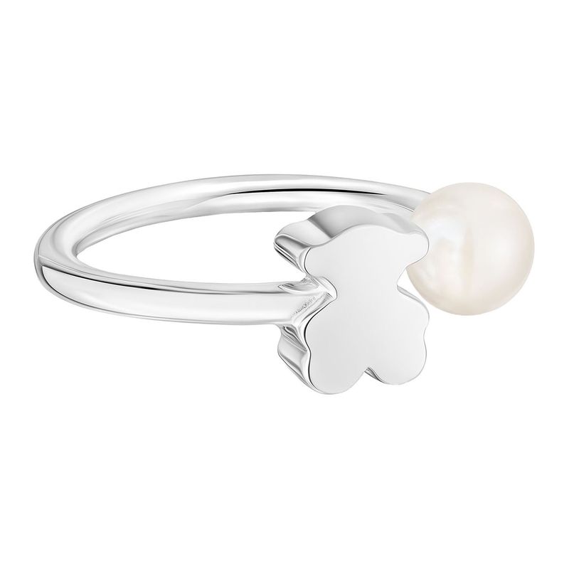 TOUS - Anillo abierto de plata con perla cultivada Sweet Dolls