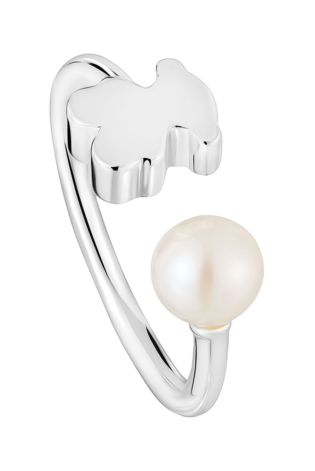 TOUS - Anillo abierto de plata con perla cultivada Sweet Dolls