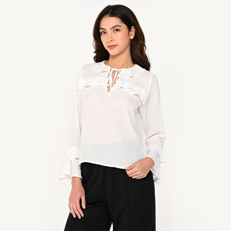 UNIVERSITY CLUB - Camiseta Mujer Manga larga University Club