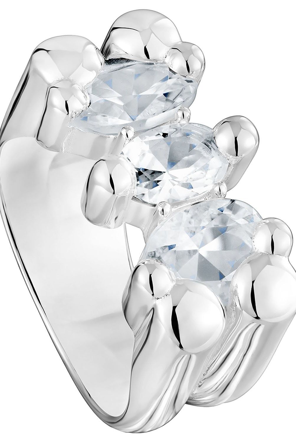TOUS - Anillo plata y cuarzo Color Bear