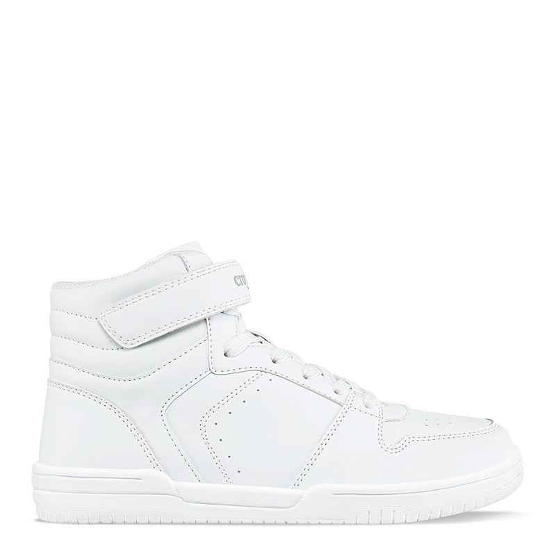 CROYDON - Tenis Croydon Faler Blanco Unisex Velcro | Tenis Blancos Croydon para Niño