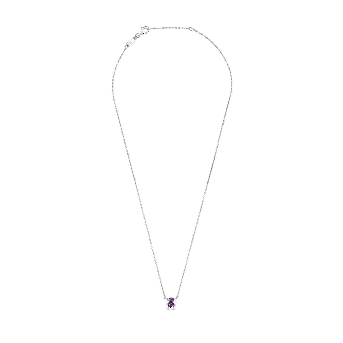 TOUS - Pulsera cadena con detalles en baño de oro 18 kt sobre plata y ónix Color Black