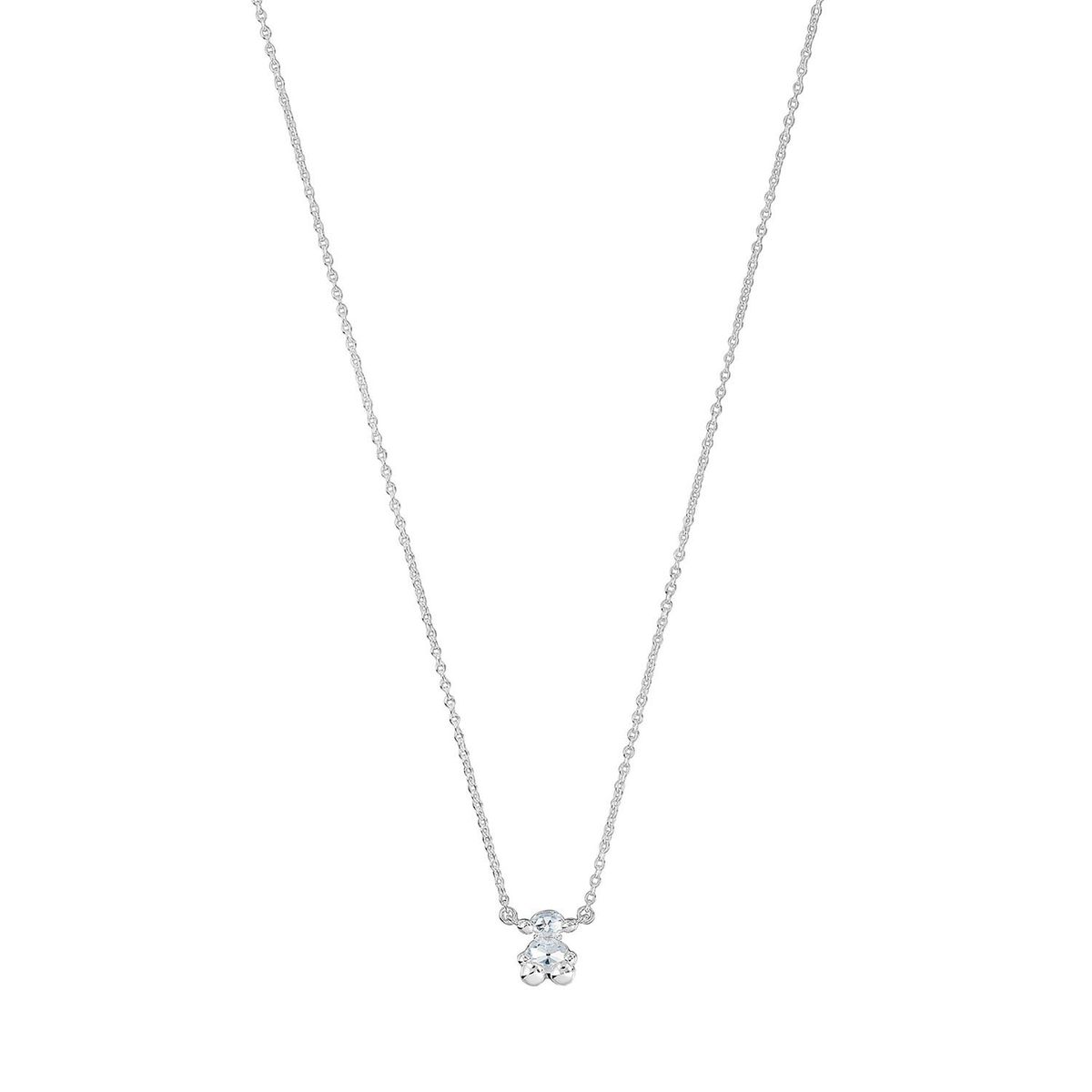 TOUS - Pulsera cadena motivo oso con baño de oro 18 kt sobre plata y ónix Color Bear