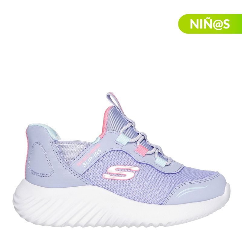 SKECHERS - Tenis moda Skechers Bounder Simple Cute Niña 