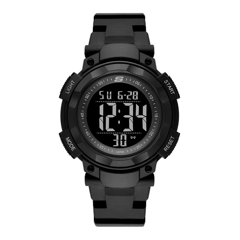 SKECHERS - Reloj Skechers Hombre RUHLAND. Reloj Policarbonato Negro SR1146
