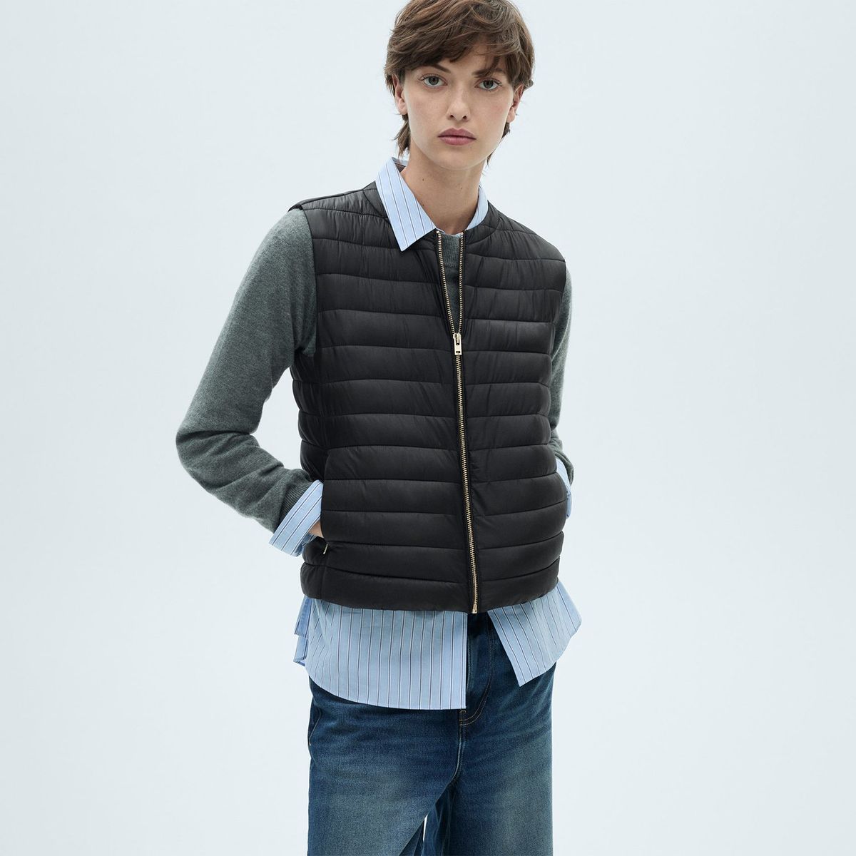 MANGO - Chaleco Mujer Acolchado MANGO