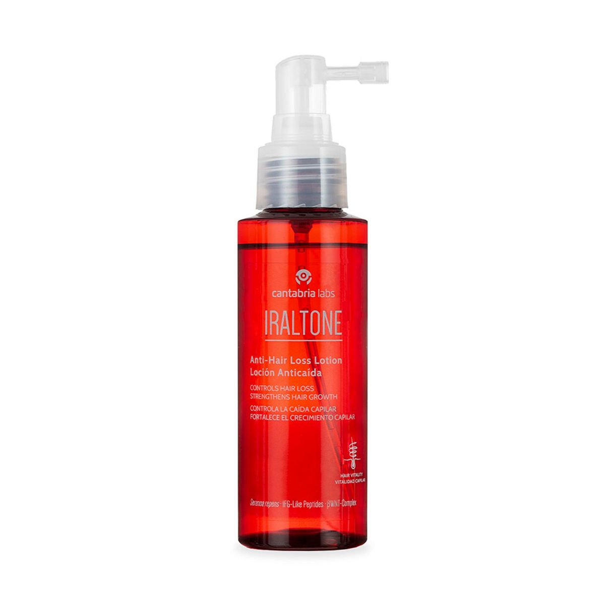 IRALTONE - Tratamiento capilar Heliocare IRALTONE LOCION ANTICAIDA Control de caída TUBO X 100 ML