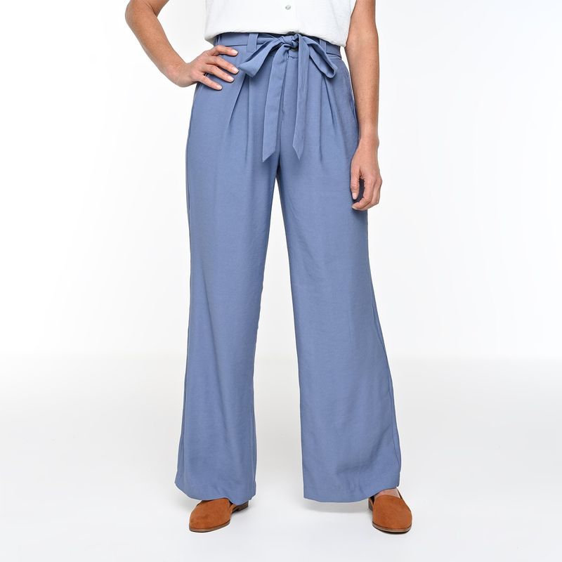 APOLOGY - Pantalón Wide leg Mujer Tiro alto Apology