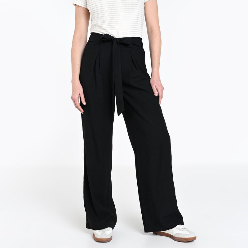 APOLOGY - Pantalón Wide leg Mujer Tiro alto Apology