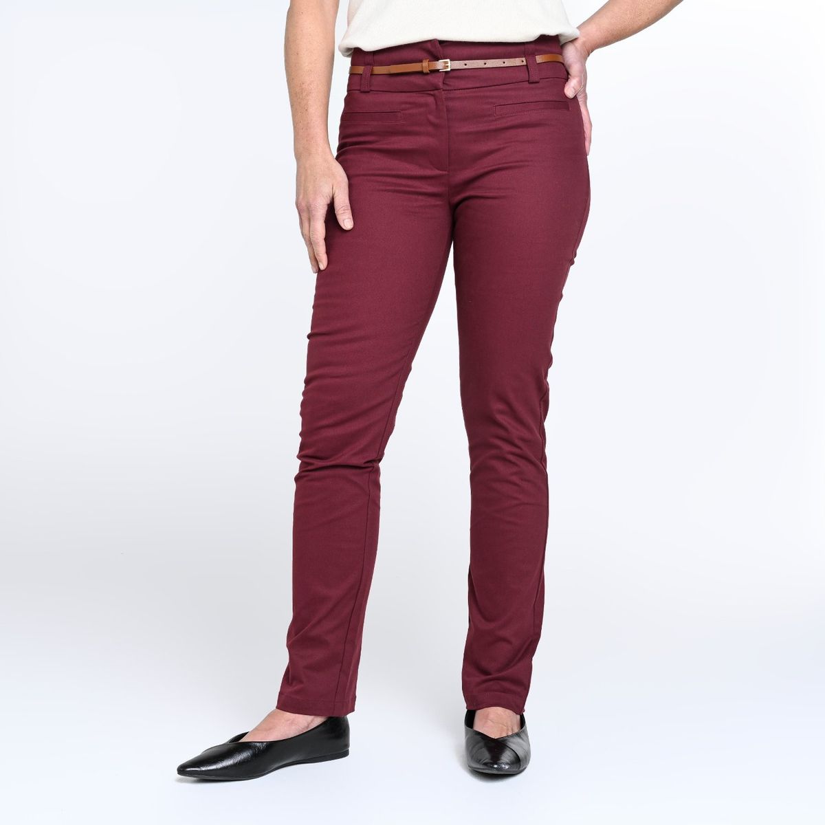 APOLOGY - Pantalón Recto Mujer Tiro medio Apology