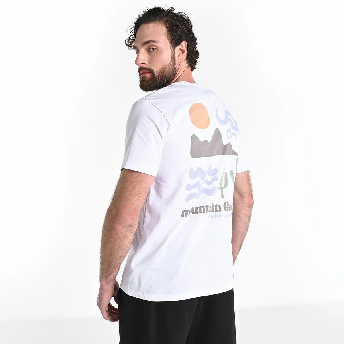 MOUNTAIN GEAR - Camiseta Hombre Manga corta Mountain Gear Outdoor