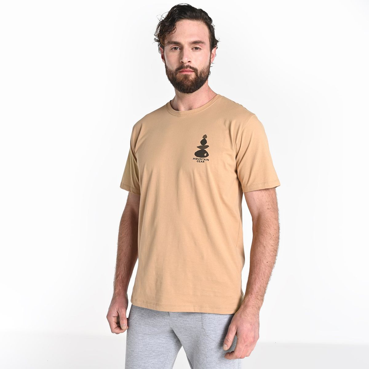 MOUNTAIN GEAR - Camiseta Hombre Manga corta Mountain Gear Outdoor