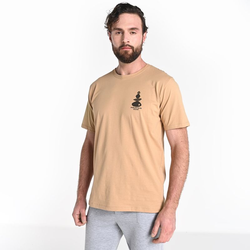 MOUNTAIN GEAR - Camiseta Hombre Mountain Gear Manga corta 