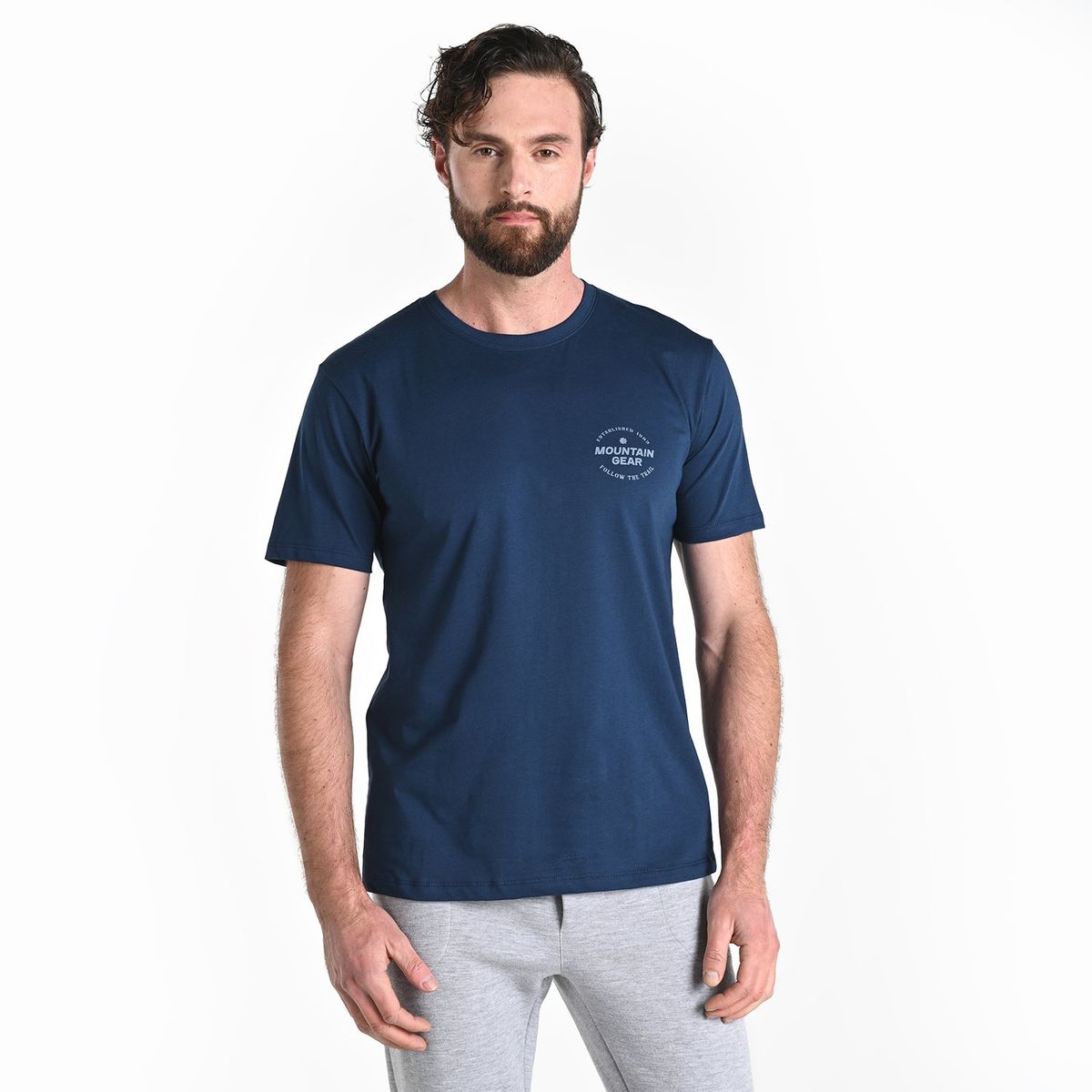 MOUNTAIN GEAR - Camiseta Hombre Manga corta Mountain Gear Outdoor
