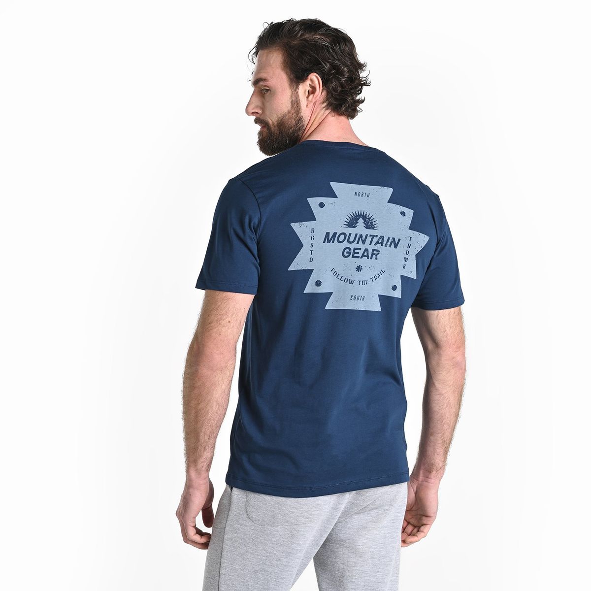 MOUNTAIN GEAR - Camiseta Hombre Manga corta Mountain Gear Outdoor