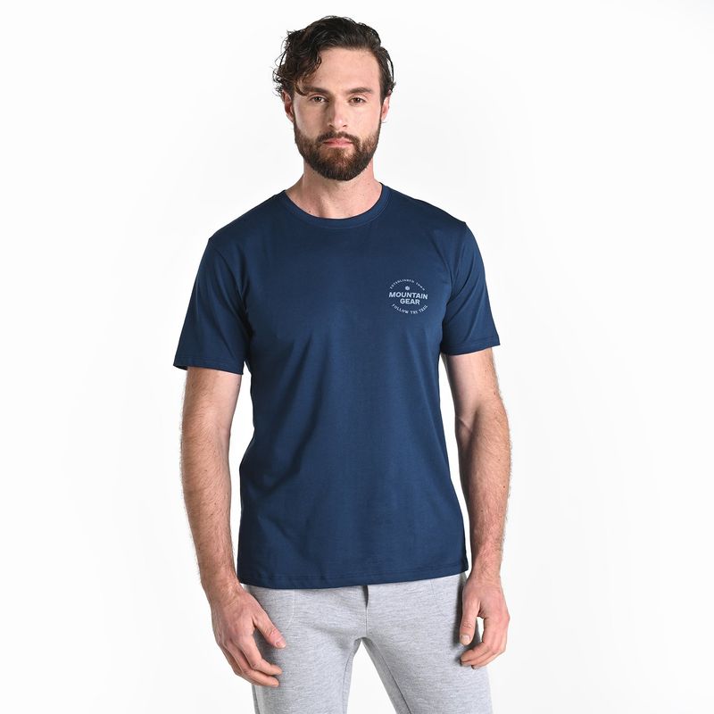 MOUNTAIN GEAR - Camiseta Hombre Mountain Gear Manga corta 