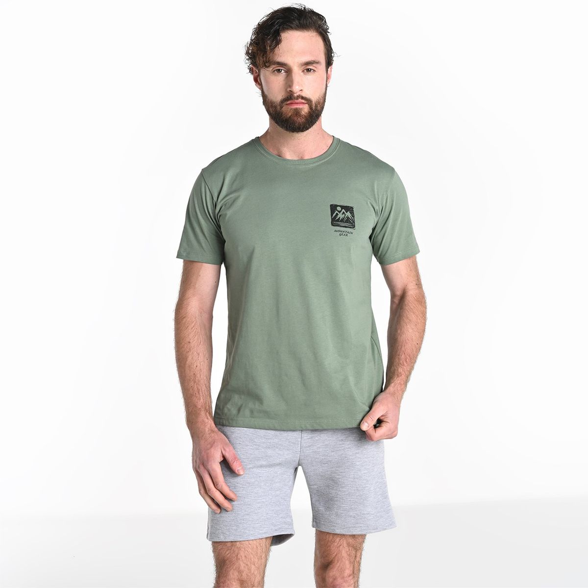 MOUNTAIN GEAR - Camiseta Hombre Manga corta Mountain Gear Outdoor