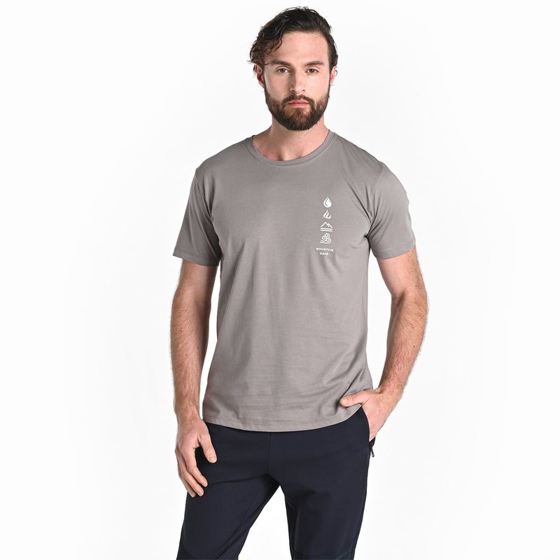 MOUNTAIN GEAR - Camiseta Hombre Mountain Gear Manga corta 