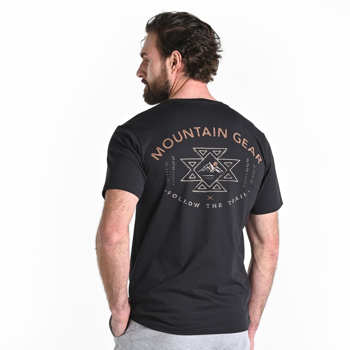 MOUNTAIN GEAR - Camiseta Hombre Manga corta Mountain Gear Outdoor