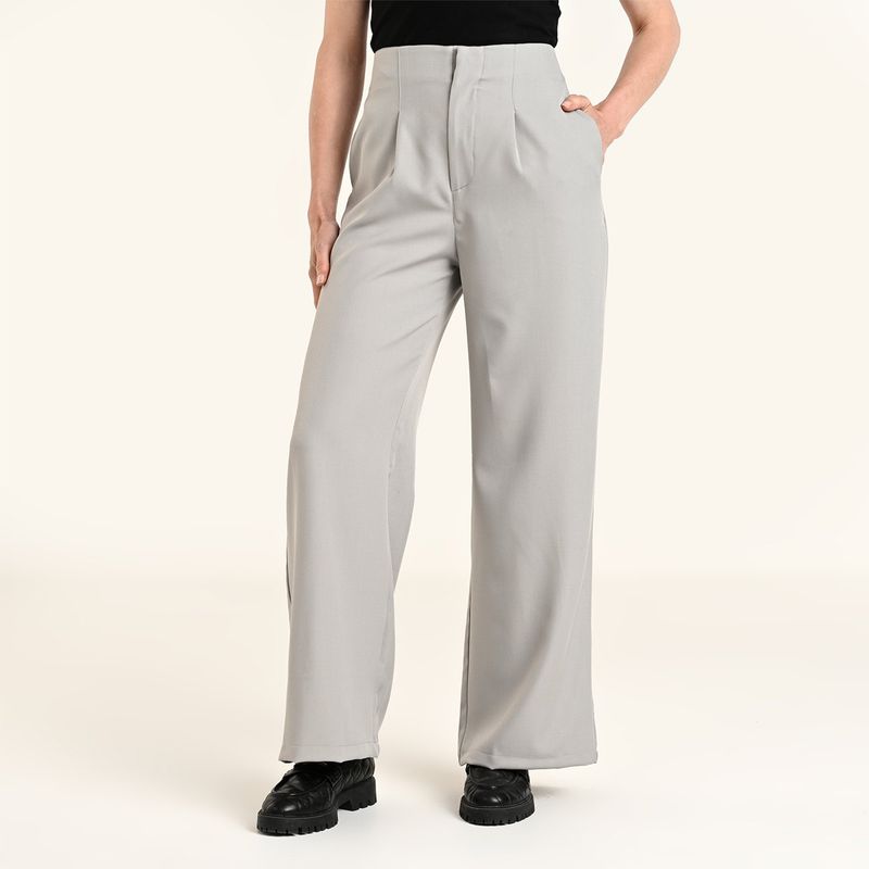 SOUTHLAND - Pantalón Mujer Tiro alto Southland