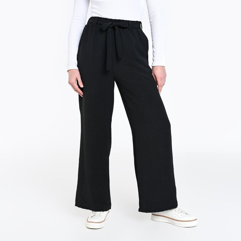 SOUTHLAND - Pantalón Wide leg Mujer Tiro alto Southland