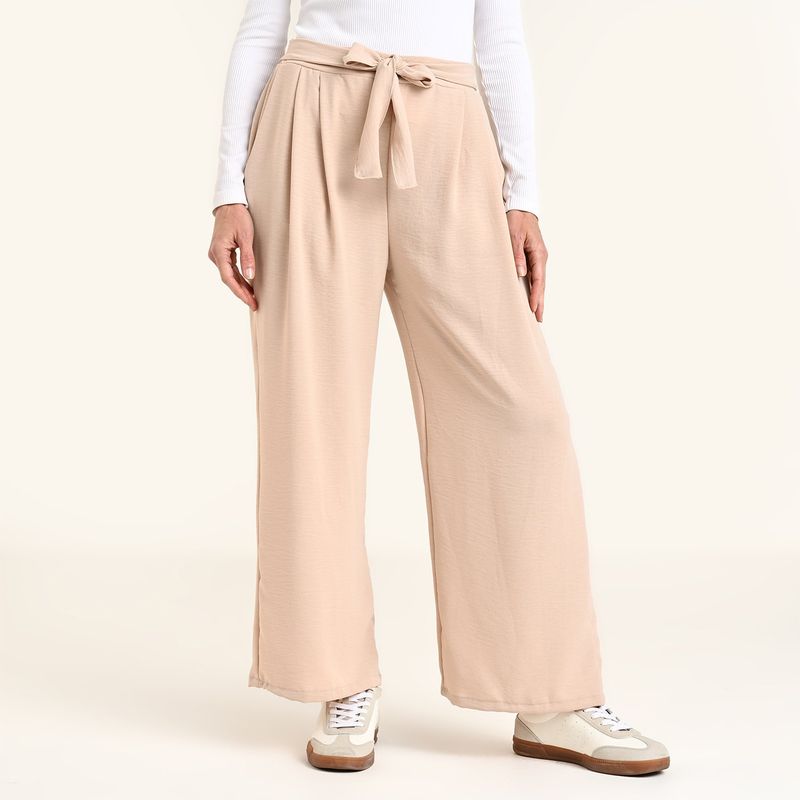 NEWPORT - Pantalón Flare Mujer Tiro alto Newport