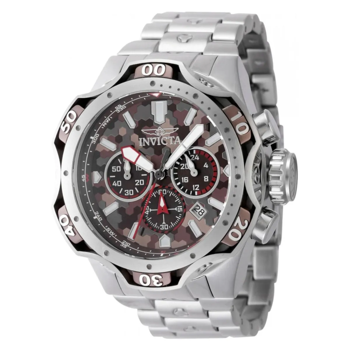 INVICTA - Reloj Invicta Hombre Venom . Reloj Análogo Metal Plateado