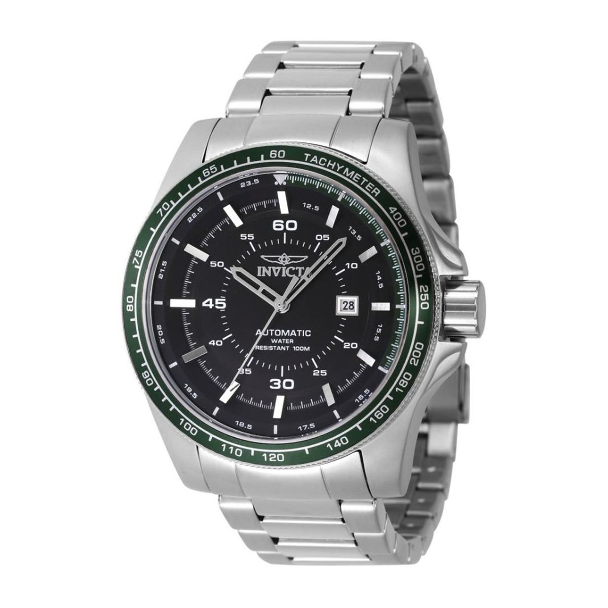 INVICTA - Reloj Invicta Hombre SpeedWay . Reloj Análogo Acero Inoxidable Plateado